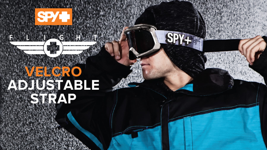About the Brand Technology Spy- Flight Strap snowboarding and skiing prescriptions men and women sunglasses and goggles