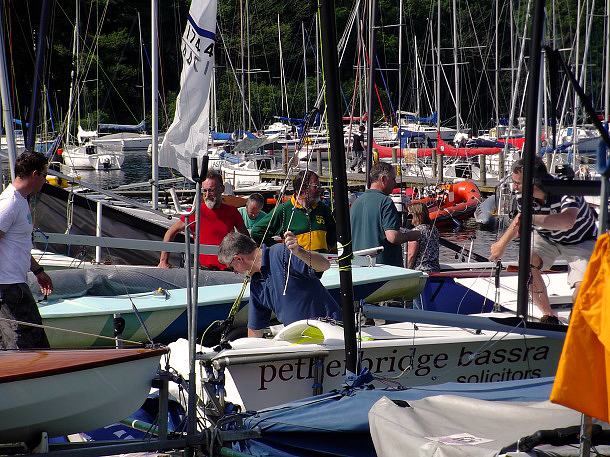 At the Birkett. The importance of sunglasses for sailing