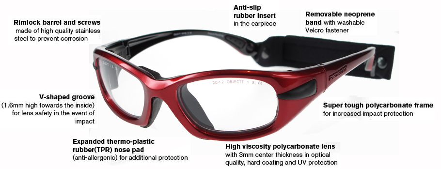 Key features of Progear Eyeguard About the Brand Technology Progear Eyeguard Key features Prescriptions Men and Women Glasses, Goggles and Sunglasses Sports
