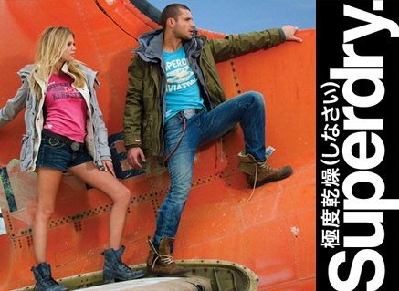 Superdry sports prescription eyewear and clothing brand 