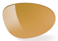 Bolle Brown Emerald Polarised prescription lens for sunglasses