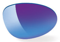 Blue tint available for varifocal progressive prescription lenses