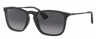 Ray Ban Sunglasses RB4187 CHRIS 622/8G Rubber Black Grey Gradient