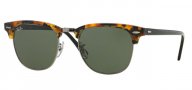 CLUBMASTER - Green  - Spotted Black Havana - 135