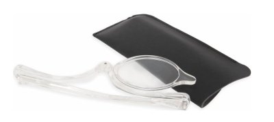 Budgie Make-up Glasses Plastic - with one Lens +3.5 dpt
