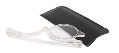 Budgie Make-up Glasses Plastic - with one Lens +4.0 dpt