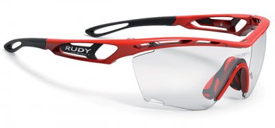 TRALYX SLIM - IMPACTX Photochromic 2Black - Fire Red Gloss - 140