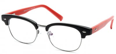 U419 - Clear - Black Red - 135