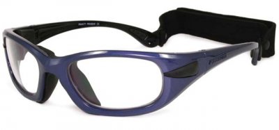 PROGEAR EYEGUARD - Clear - Shiny Metallic Blue - 135