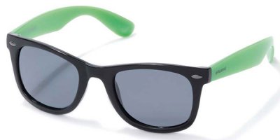 P0230 - Polarized Grey - Black/Neon Green - 125