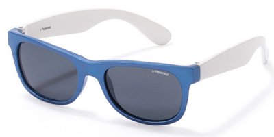 Sunglasses Salice 018 WHITE-BLUE Bifocal Polarized Interchangeable Lenses