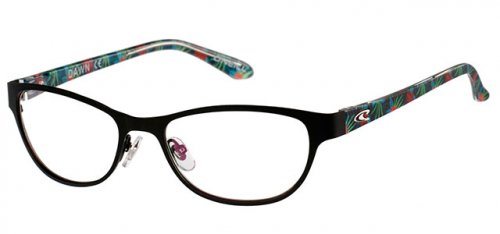 ONO-DAWN - Clear - Matte Black Pink and Blue Flowers - 135