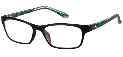 ONO-GALA - Clear - Matte Black Pink and Blue Flowers - 135