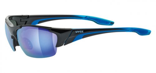 BLAZE LLL - Smoke + Litemirror Orange + Clear - Black Blue - 135