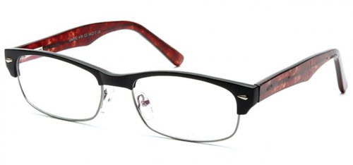 U418 - Clear - Black - 135