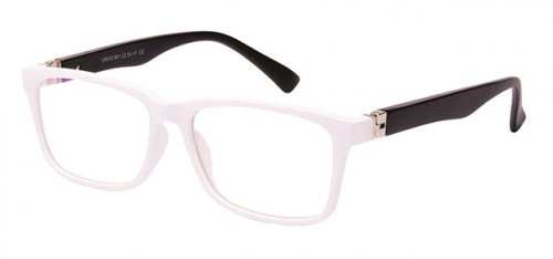 U801 - Clear - White Black - 135