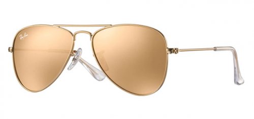 AVIATOR JUNIOR - Copper Mirror - Gold - 125