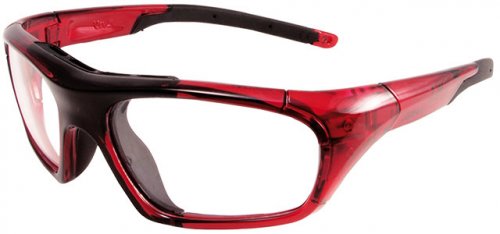 ZEUS - Clear - Glossy Red Black - 120