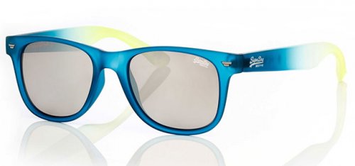 SDS-SUPERFARER - Solid brown Silver Mirror - Rubberised Teal Yellow - 135