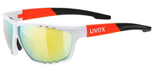 706 - Mirror - White Matte Orange - 135