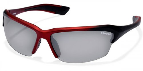 P7319 - Grey Silver Mirror - Red Black - 135