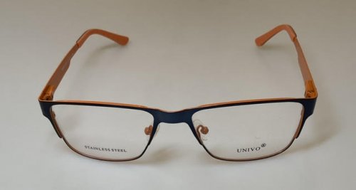 U607- Clear - Black/orange - 135