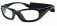 PROGEAR EYEGUARD - Clear - Shiny Metallic Black - 135